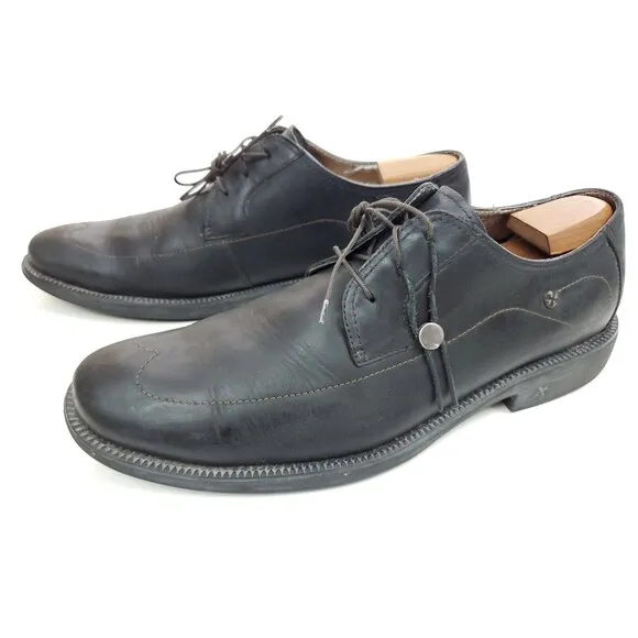 Mark Nason Lounge Vallejo 71965 Men's Black Leather Wingtip Dress Shoes Size 11