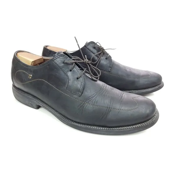 Mark Nason Lounge Vallejo 71965 Men's Black Leather Wingtip Dress Shoes Size 11
