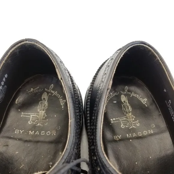 Mason Executive Imperials Leather Wingtip Shoes