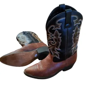 Masterson Boot Co. RB111 Men’s Leather Cowboy Western Boots Size 10D