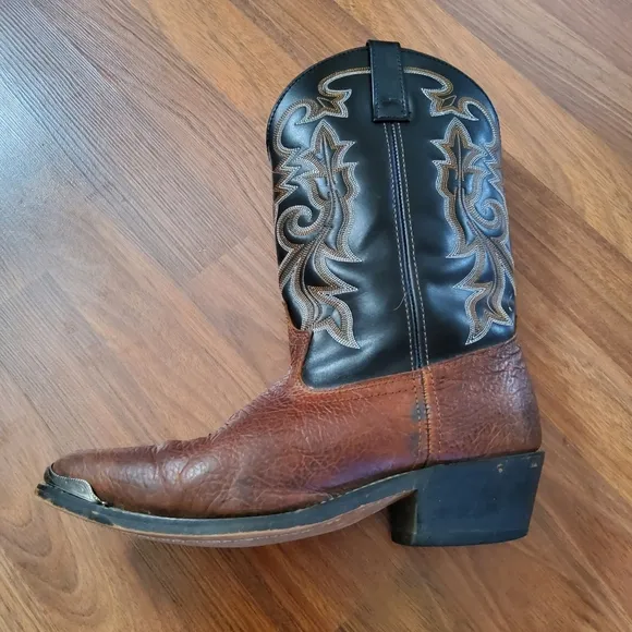Masterson Boot Co. RB111 Men’s Leather Cowboy Western Boots Size 10D