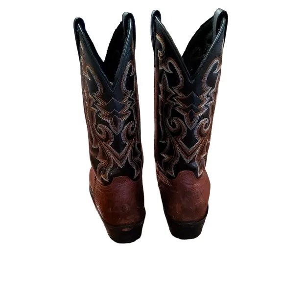 Masterson Boot Co. RB111 Men’s Leather Cowboy Western Boots Size 10D