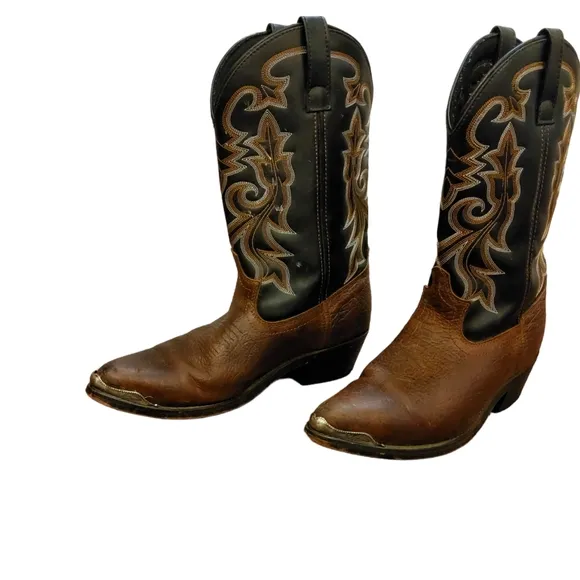 Masterson Boot Co. RB111 Men’s Leather Cowboy Western Boots Size 10D