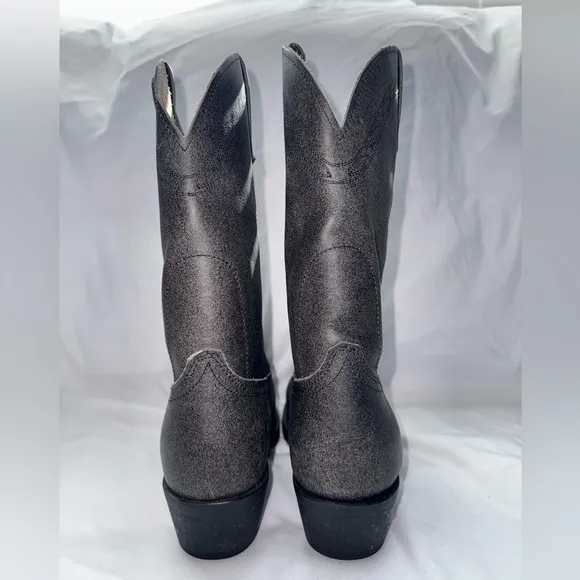 Masterson Mens Western Cowboy Boots RB 4003 Leather  Gray  Size 10.5 D