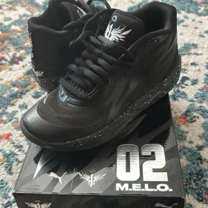 M.E.L.O MB.01 PUMA Black Basketball Sneakers Size 10