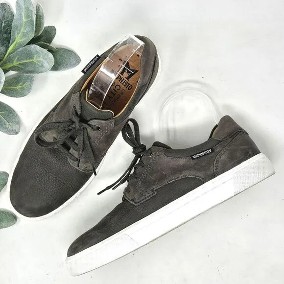 MEMPHISTO Calisto Suede Sneakers Size 7.5
