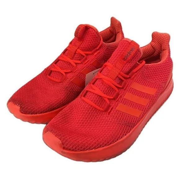 Men's Adidas Neo Cloudfoam Ultimate Red Athletic Sneakers BC0123 Size 11