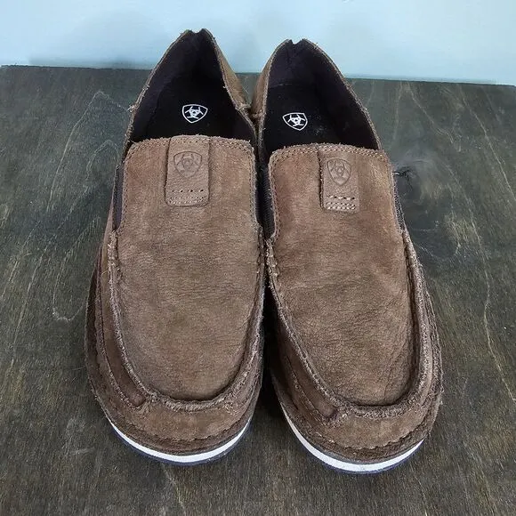 Mens Ariat Cruisers Brown Moc Toe Size 9.5D