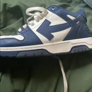 Men's Blue and White Sneakers