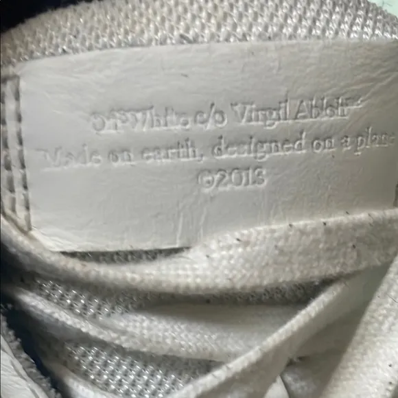 Men's Blue and White Sneakers
