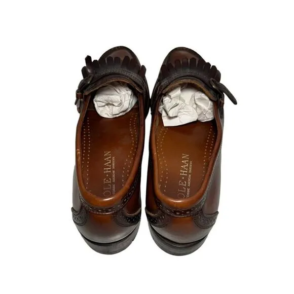 Men’s Cole Haan dress shoes 9.5 D brown