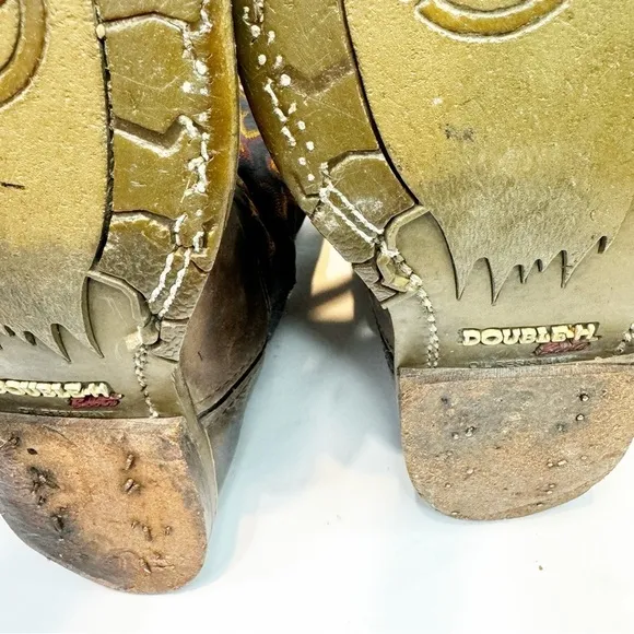 Men’s Double H Steel Toe Non Slip Work Boots DH3551 Size 11 D