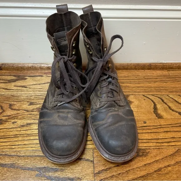Men's Dr. Martens Brown Leather Boots