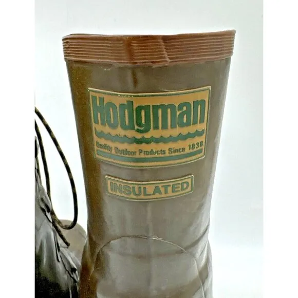Men's HODGMAN Boots Steel Shank Size 9