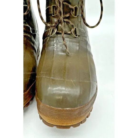 Men's HODGMAN Boots Steel Shank Size 9