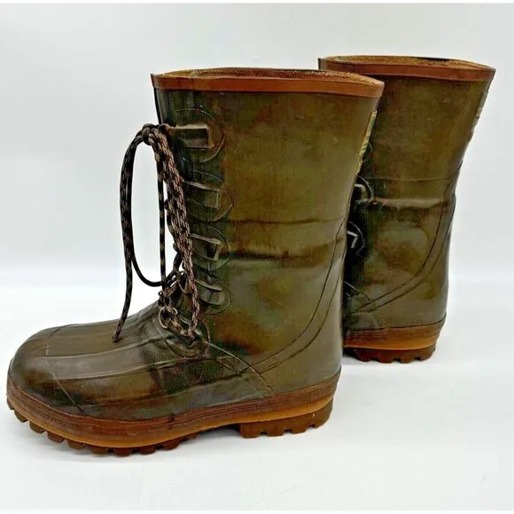 Men's HODGMAN Boots Steel Shank Size 9