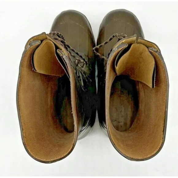 Men's HODGMAN Boots Steel Shank Size 9