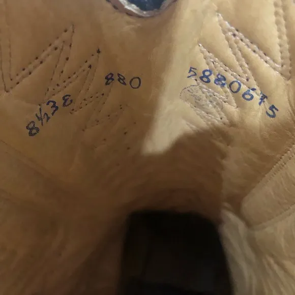 Men’s Mason Western Roper Cowboy Boots Size 8 1/2 EEE Includes Boot Inserts