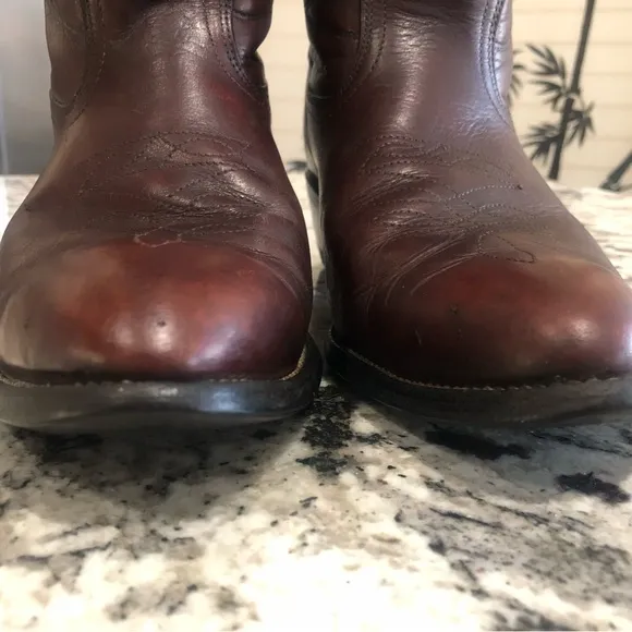 Men’s Mason Western Roper Cowboy Boots Size 8 1/2 EEE Includes Boot Inserts