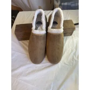 Men's Pendleton Tosted Coconut Brown Sherpa Lined‎ Slippers- Size 13-New in Box