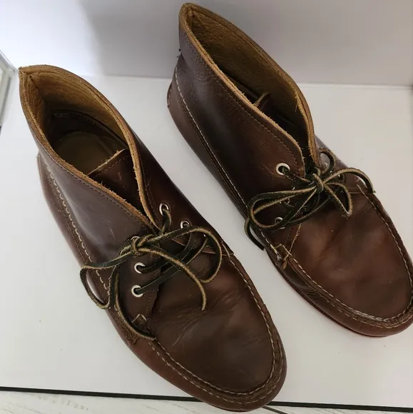 Men's Quoddy Brown Kennebec Chukka Boots Size 9