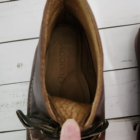Men's Quoddy Brown Kennebec Chukka Boots Size 9
