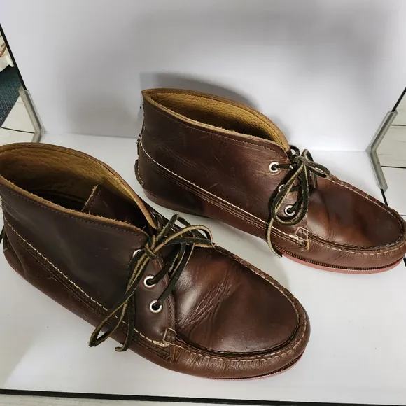 Men's Quoddy Brown Kennebec Chukka Boots Size 9