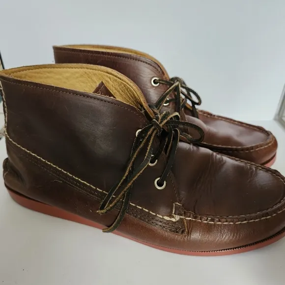 Men's Quoddy Brown Kennebec Chukka Boots Size 9