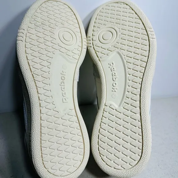 Men's Reebok Club C Revenge White Leather Casual Sneakers 100032877 Size 7