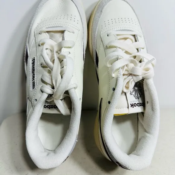 Men's Reebok Club C Revenge White Leather Casual Sneakers 100032877 Size 7