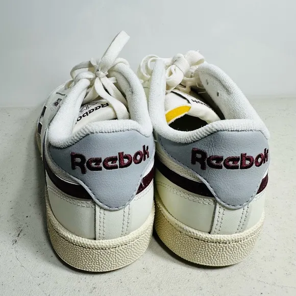 Men's Reebok Club C Revenge White Leather Casual Sneakers 100032877 Size 7