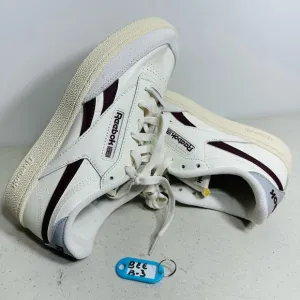 Men's Reebok Club C Revenge White Leather Casual Sneakers 100032877 Size 7