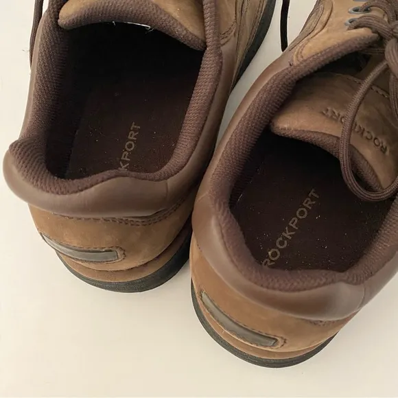 Men’s Rockport Ridgefield Eureka Lace Up Shoes Chocolate 8