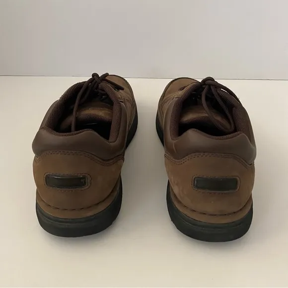 Men’s Rockport Ridgefield Eureka Lace Up Shoes Chocolate 8
