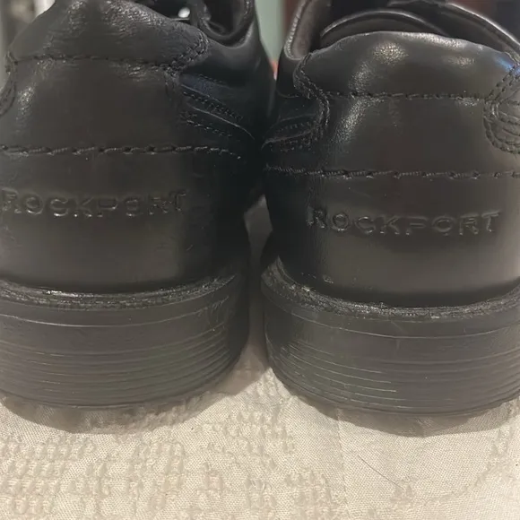 Men's Rockport, Style Leader 2 Apron Toe Oxford sz 9 Black