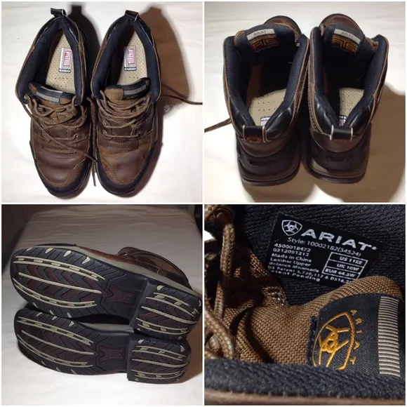 Men's Size 11EE Ariat Work Boots