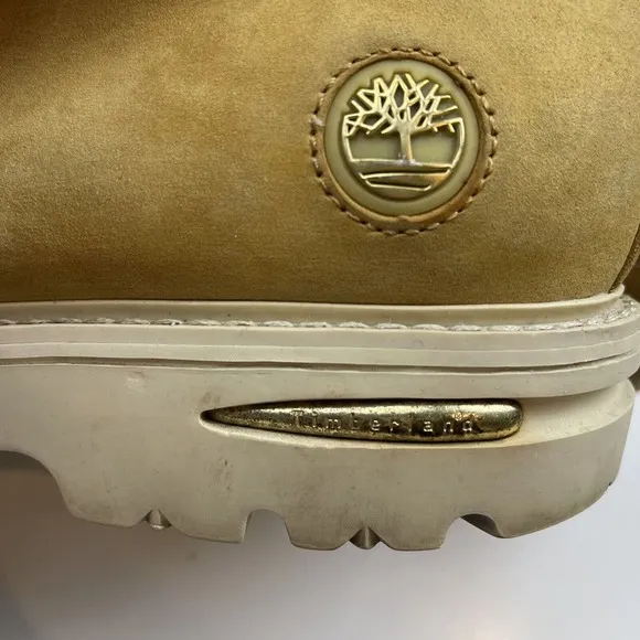 Mens Timberland Light Tan Nobuck Leather Mocassin Style Low Ankle Boots Sz 13