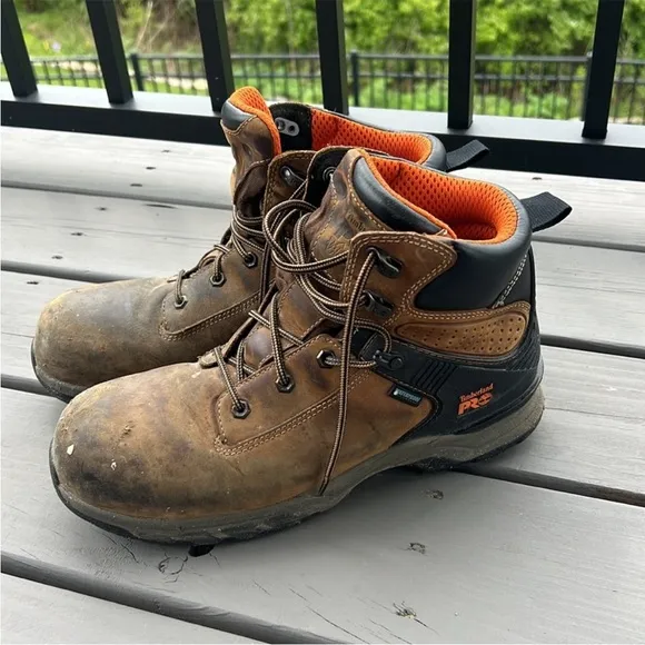 Men’s Timberland Pro 6” hypercharge waterproof boots