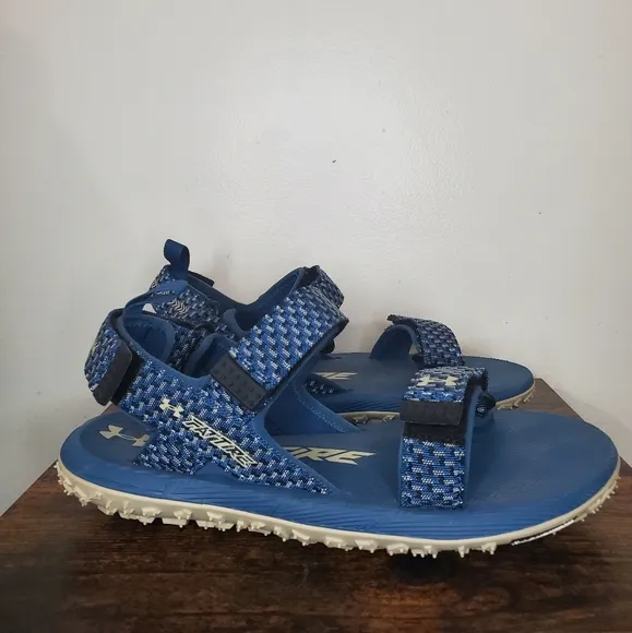 Mens Under Armour Fat Tire Hiking Sandals Size 8