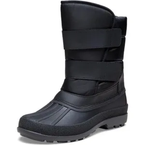 Men's Waterproof Insulated Warm Fur Lined Duck Outdoor Winter Boots for Men