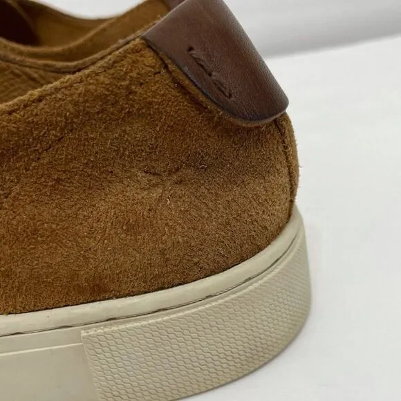 Men’s Frye Gabe Gorge Oxford Slip On Suede Sneakers in Copper