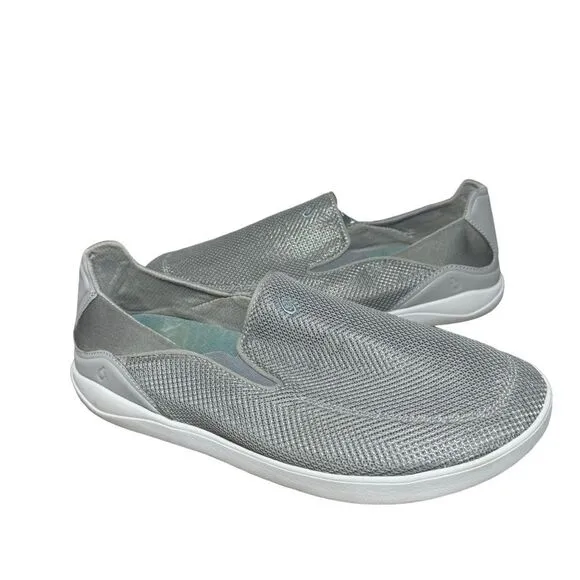 Men’s olukai slip on athletic sneakers size 13 gray