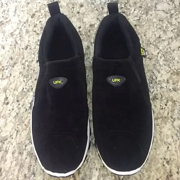Mens UFK Black Slip On Sneakers Size 13