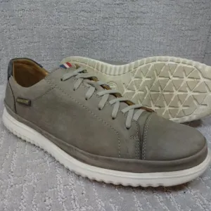 Mephisto Air-Jet Thomas Men's Size 11 US Gray Leather Casual Sneakers N4606