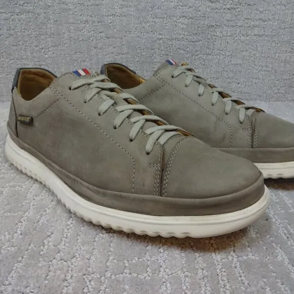 Mephisto Air-Jet Thomas Men's Size 11 US Gray Leather Casual Sneakers N4606