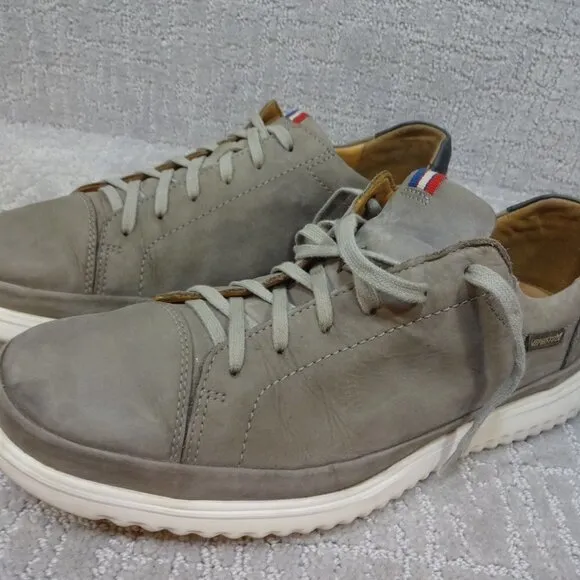 Mephisto Air-Jet Thomas Men's Size 11 US Gray Leather Casual Sneakers N4606