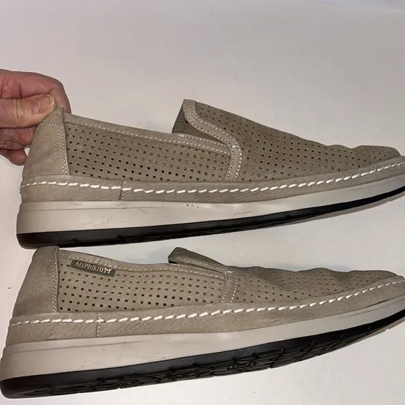 Mephisto Men’s Hadrian Perf Suede Air Relax Slip on Shoes Mens size 9.5 M