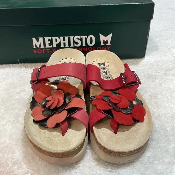 Mephisto Women's Helen Flower Thong Sandal