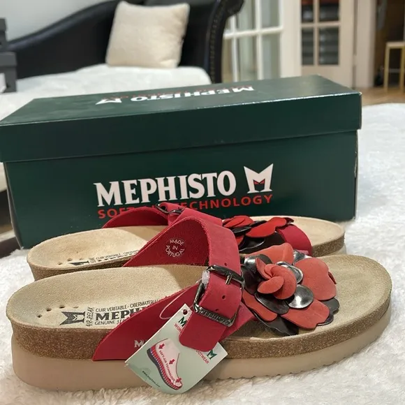 Mephisto Women's Helen Flower Thong Sandal