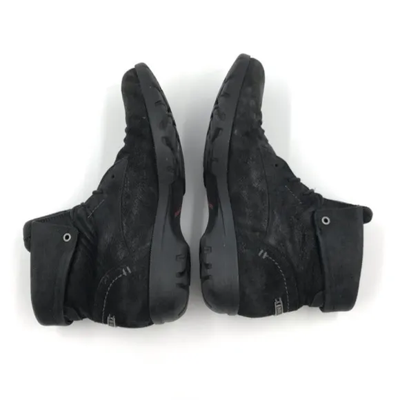 MERRELL Black Lace up Leather Ankle Boots “Vera” Size 6.5
